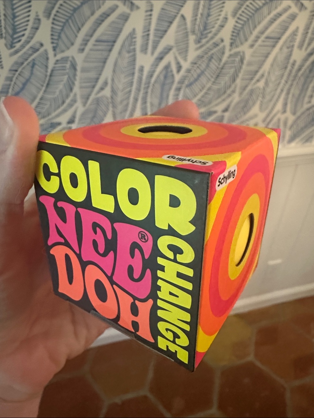 Schylling NeeDoh Color Change Ball - Yellow
